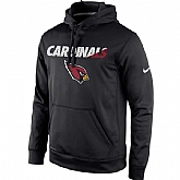 Men's Arizona Cardinals Nike Kick Off Staff Performance Pullover Hoodie - Black,baseball caps,new era cap wholesale,wholesale hats
